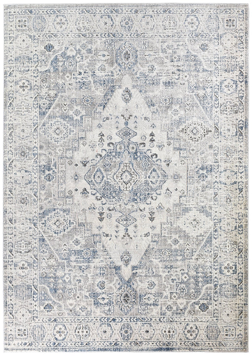 Marrakech Urban Blue Light Grey Rug