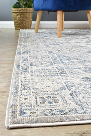 Marrakech Urban Blue Light Grey Rug