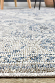 Marrakech Urban Blue Light Grey Rug