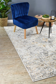 Marrakech Urban Grey Mustard Rug