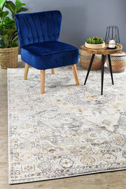 Marrakech Urban Grey Mustard Rug