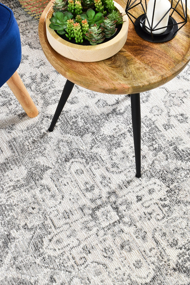 Marrakech City Grey Rug