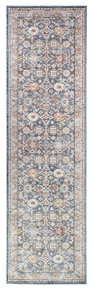 Marrakech Civic Blue Runner Rug