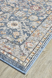 Marrakech Civic Blue Runner Rug