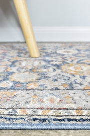 Marrakech Civic Blue Runner Rug