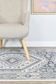 Marrakech Western Blue Runner Rug