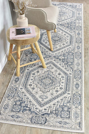 Marrakech Western Blue Runner Rug