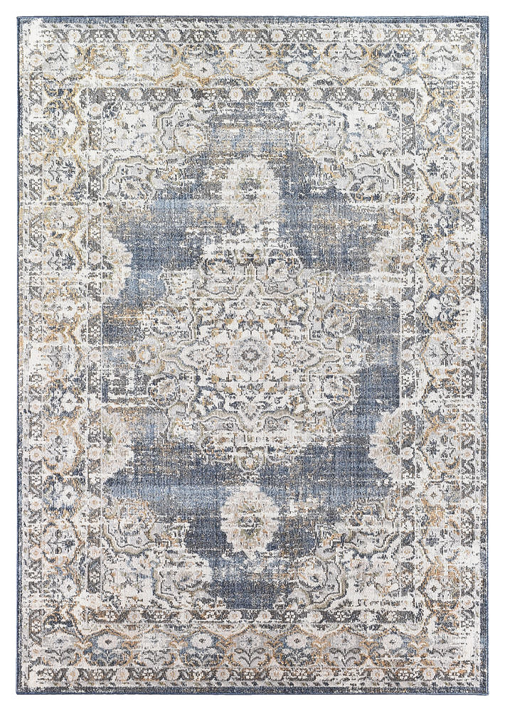 Marrakech Burgess Dark Blue Rug