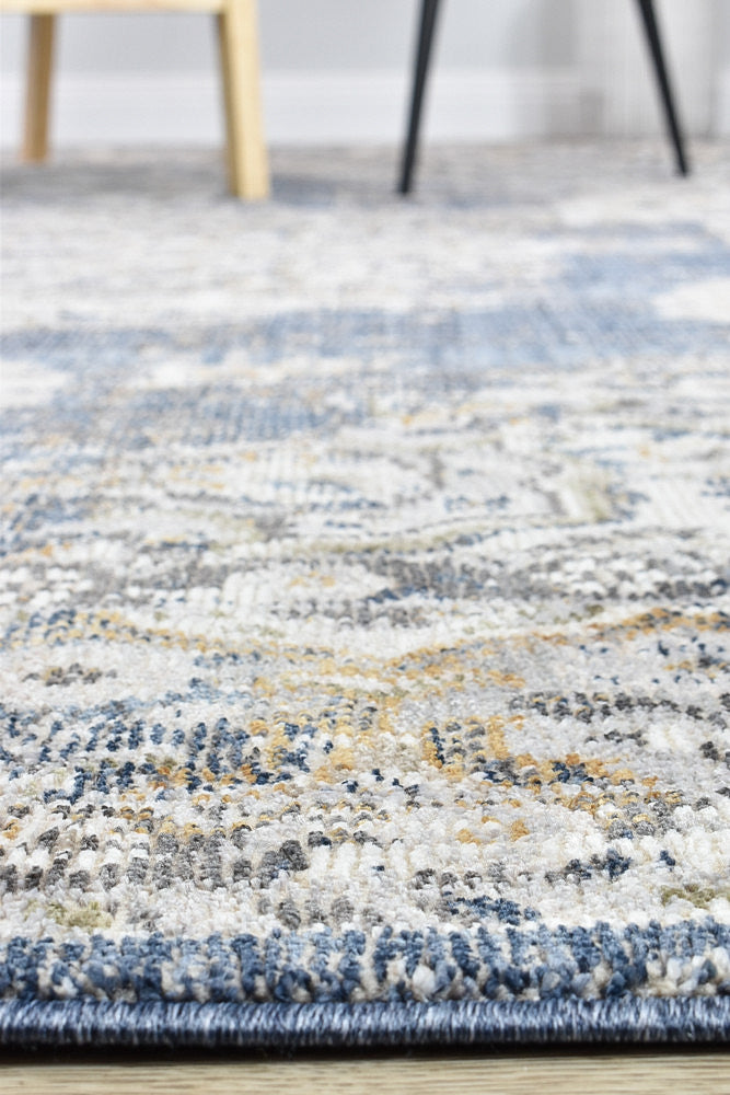 Marrakech Burgess Dark Blue Rug