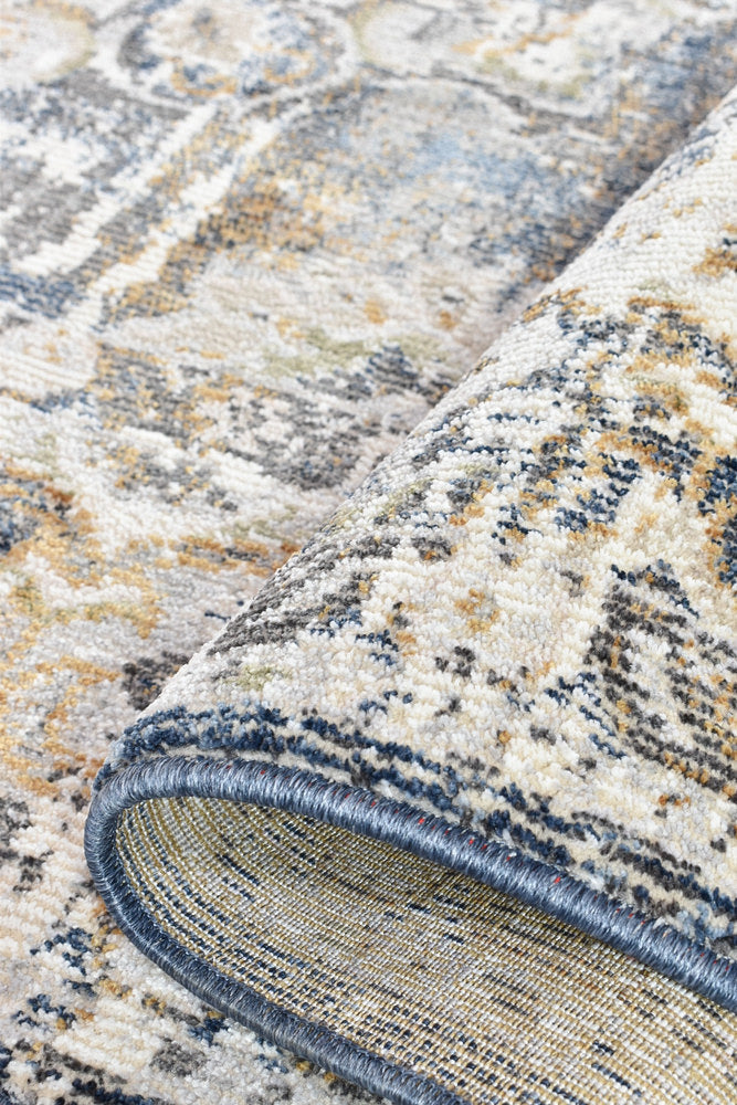 Marrakech Burgess Dark Blue Rug