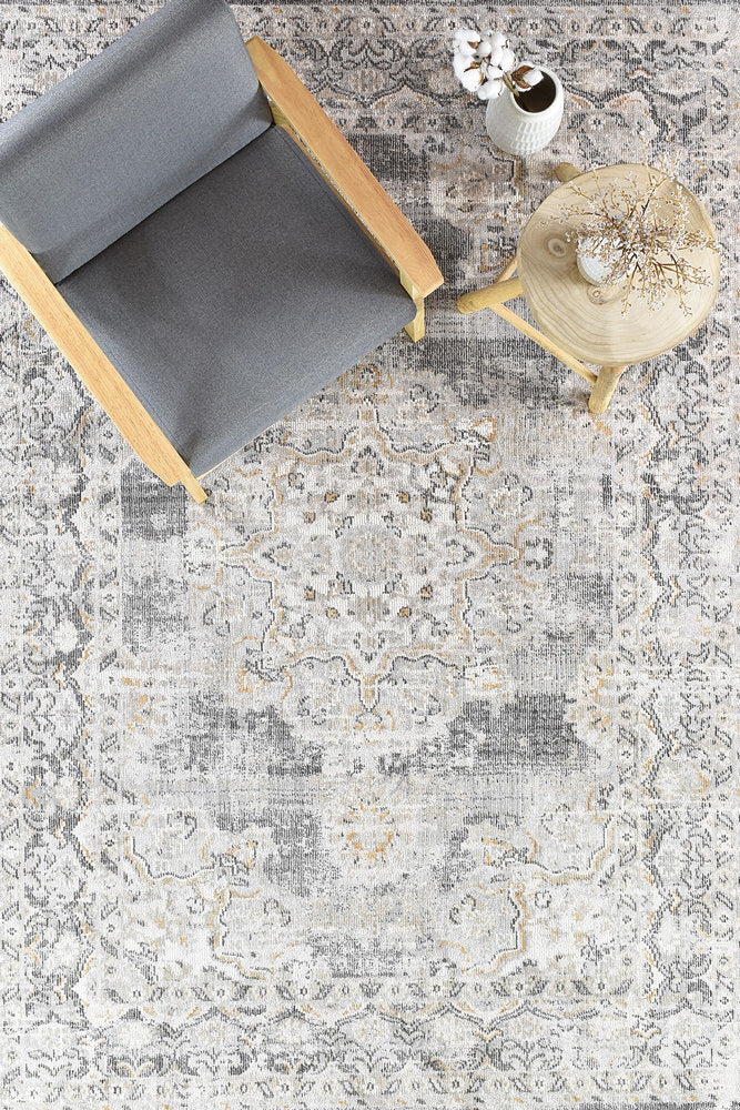 Marrakech Burgess Light Grey Rug