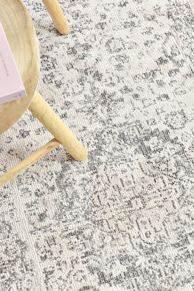 Marrakech City Grey Runner Rug