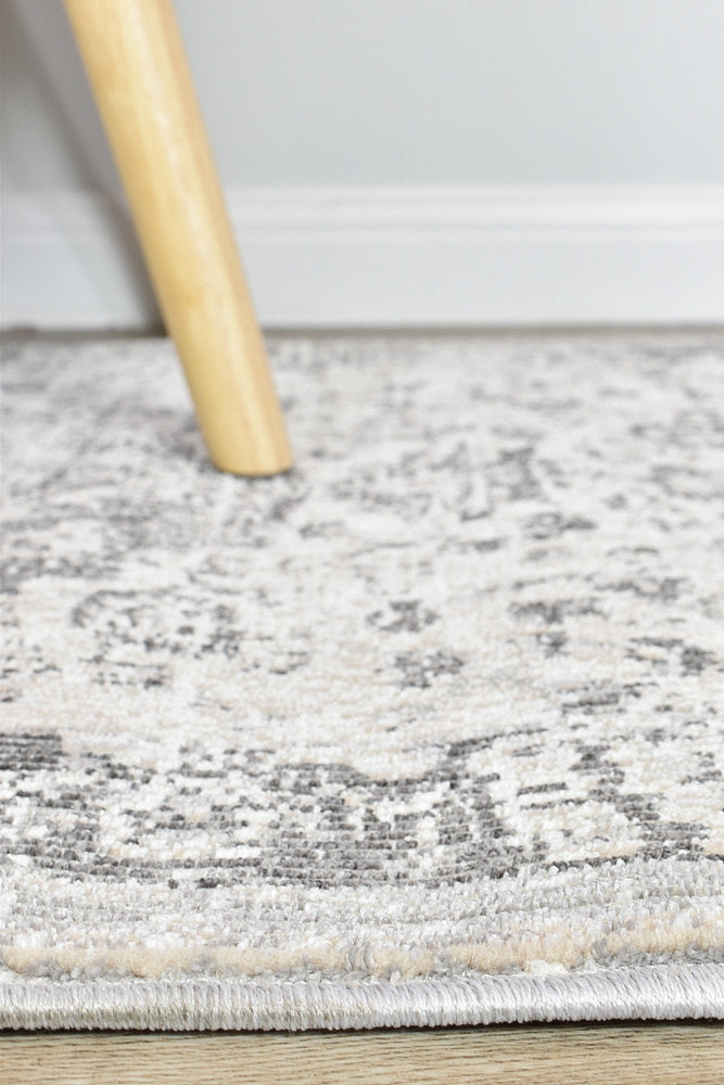 Marrakech City Grey Runner Rug