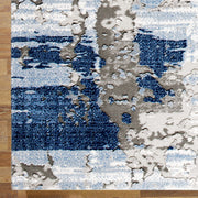 Unimaxim Motto Blue Runner Rug