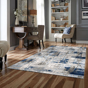 Unimaxim Motto Blue Rug