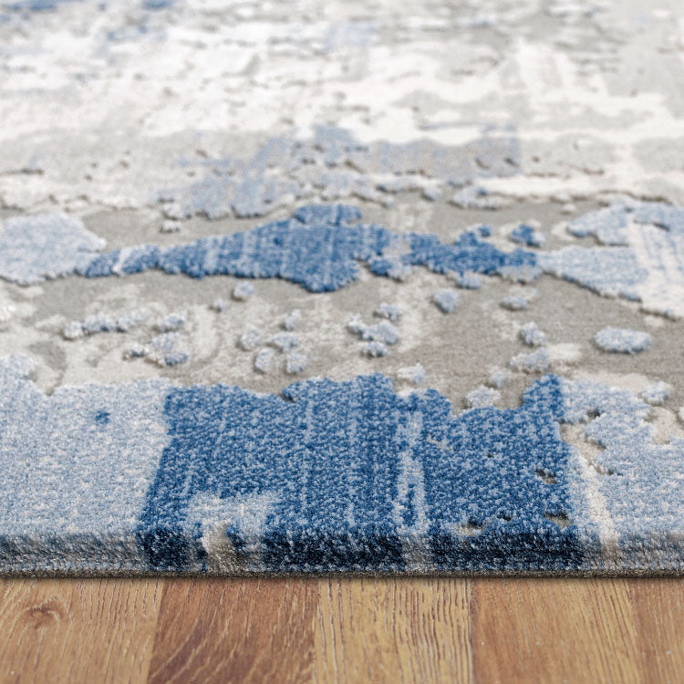 Unimaxim Motto Blue Rug