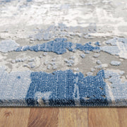 Unimaxim Motto Blue Runner Rug