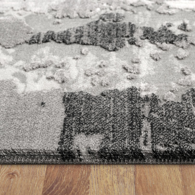 Unimaxim Motto Grey Runner Rug