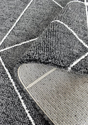 Vicinal Bibber Black Rug