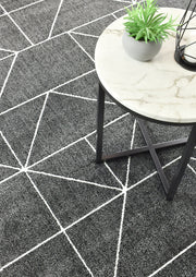 Vicinal Bibber Black Rug