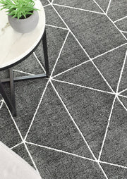 Vicinal Bibber Black Rug