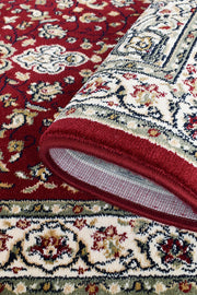 Michelan Medallion Red Runner Rug