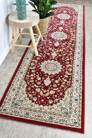 Michelan Medallion Red Rug