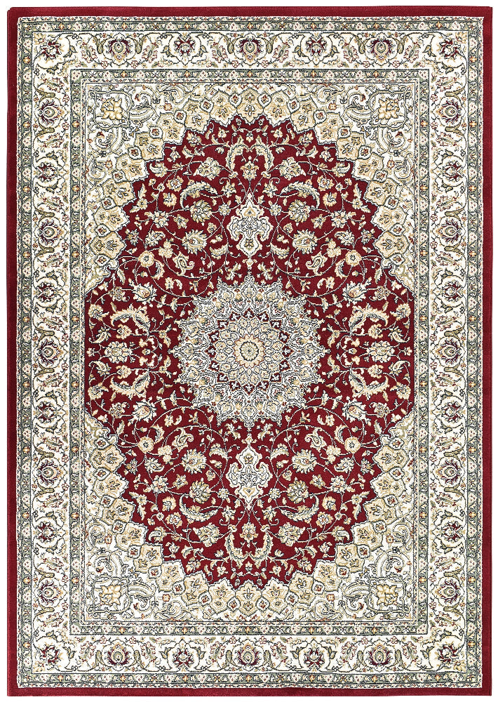 Michelan Medallion Red Rug