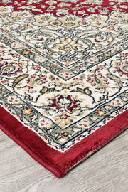 Michelan Medallion Red Rug
