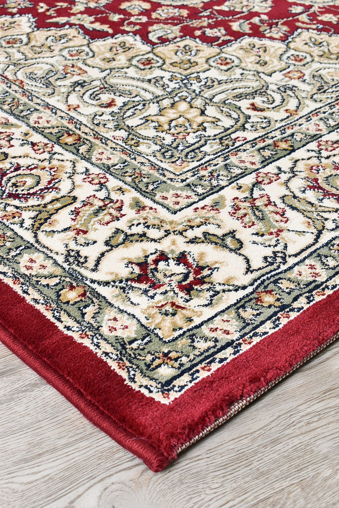 Michelan Medallion Red Rug