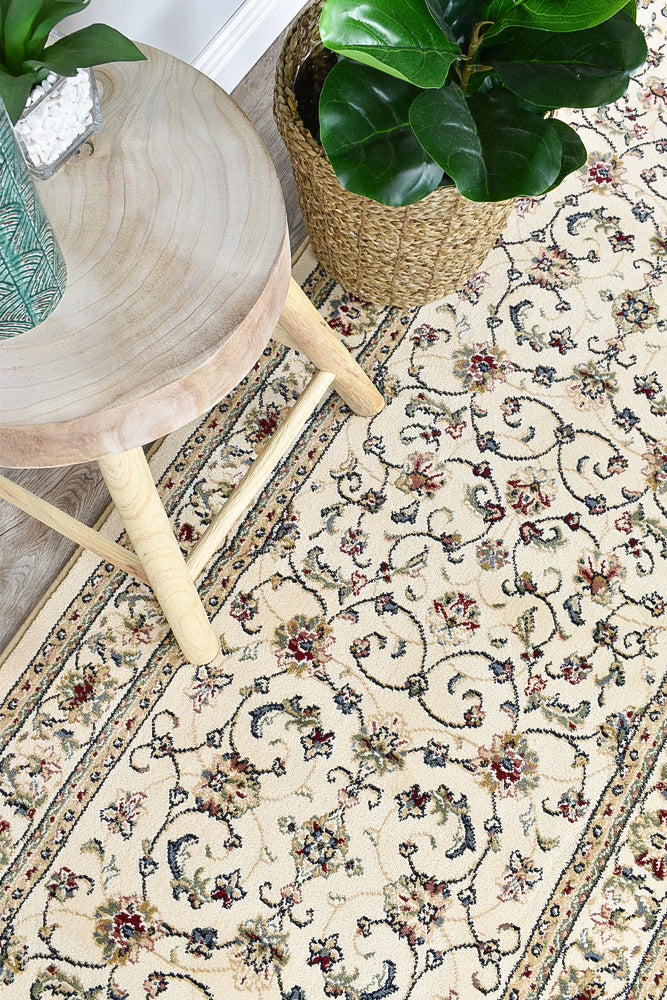 Michelan Beige Runner Rug