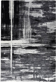 Pompon Crest Grey Rug