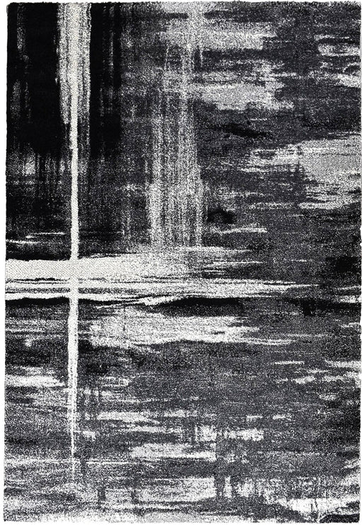 Pompon Crest Grey Rug