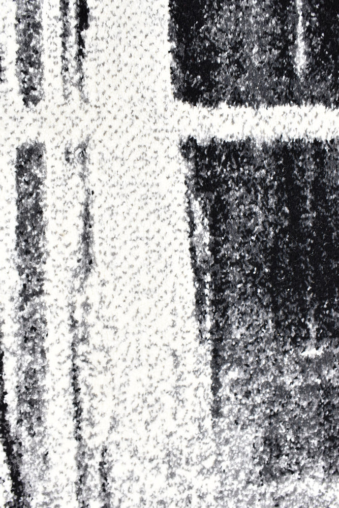 Pompon Crest Grey Rug