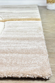 Pompon Fluff Beige Rug