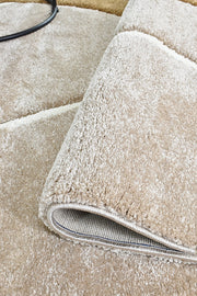 Pompon Fluff Beige Rug