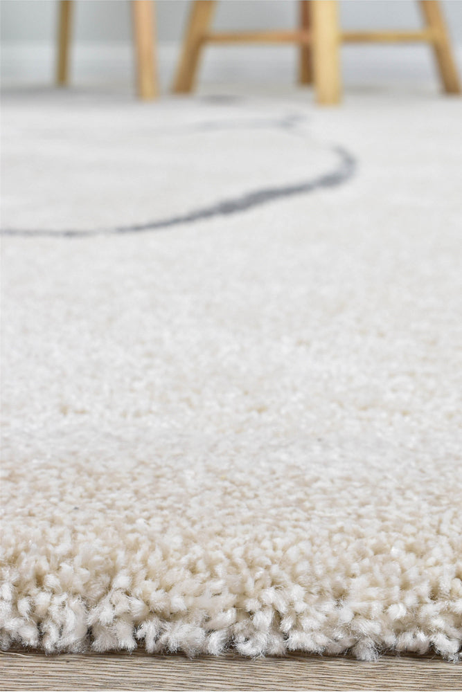 Nima Polar Bear Snow Rug