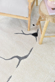 Nima Polar Bear Snow Rug