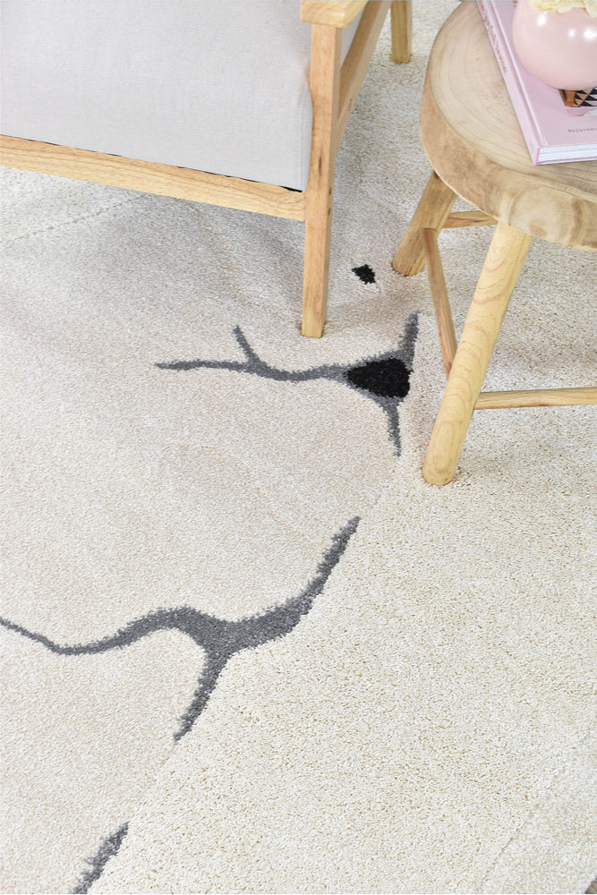 Nima Polar Bear Snow Rug