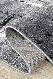 Medieval Gothic Light Grey Dark Grey Rug