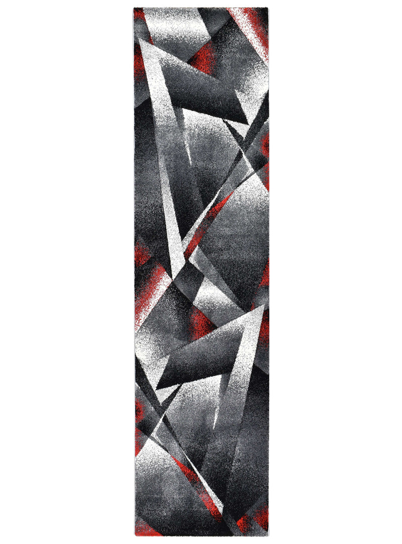 Medieval Red Rug Medieval Archaic Grey Red Rug — SydneyRugsOnline