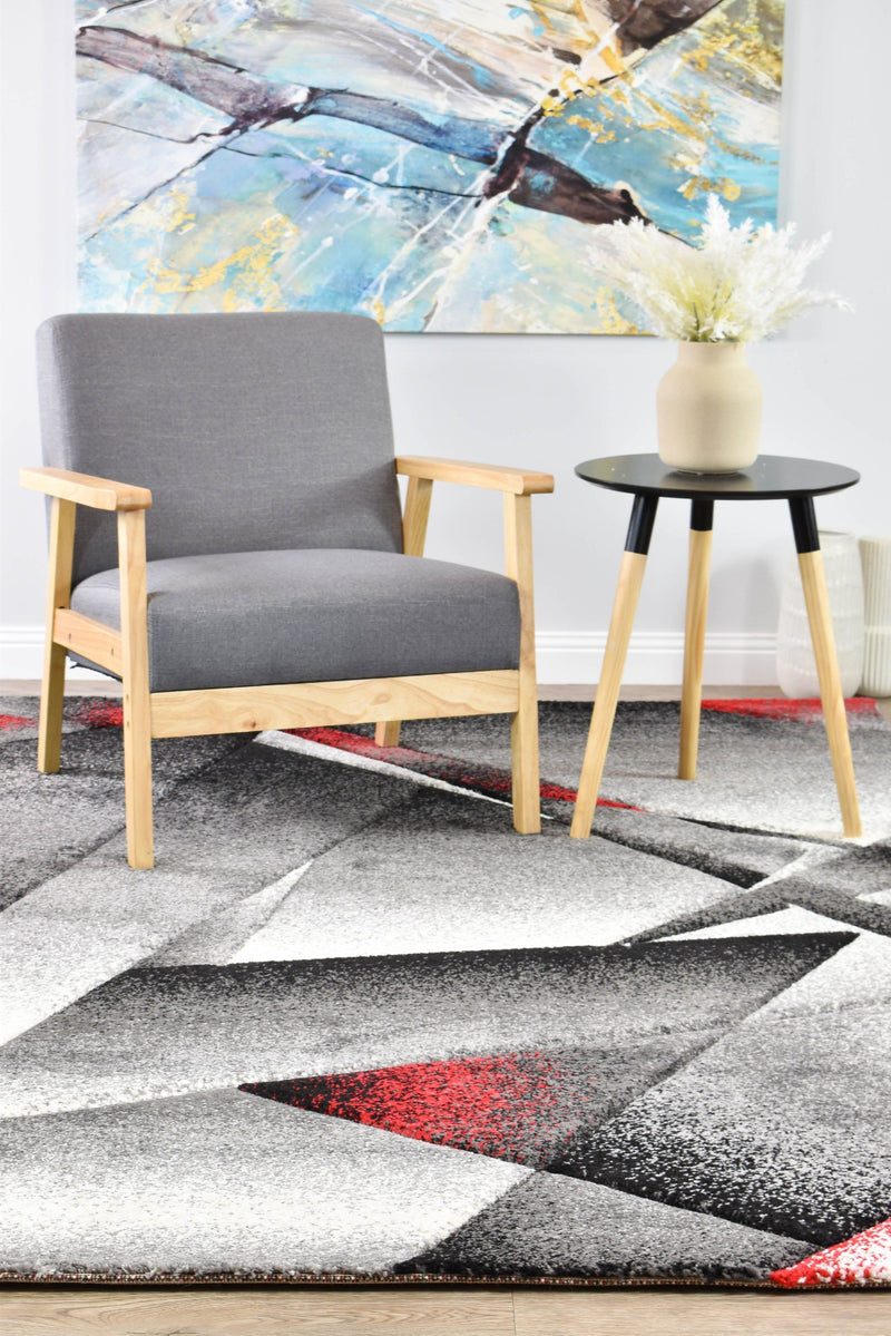 Medieval Red Rug Medieval Archaic Grey Red Rug — SydneyRugsOnline
