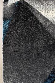 Medieval Archaic Grey Turquoise Rug