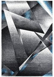 Medieval Archaic Grey Turquoise Rug