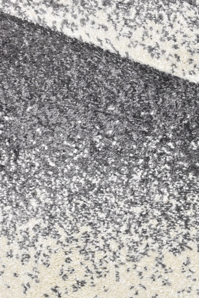 Medieval Archaic Grey Turquoise Rug