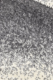 Medieval Archaic Light Grey Dark Grey Rug