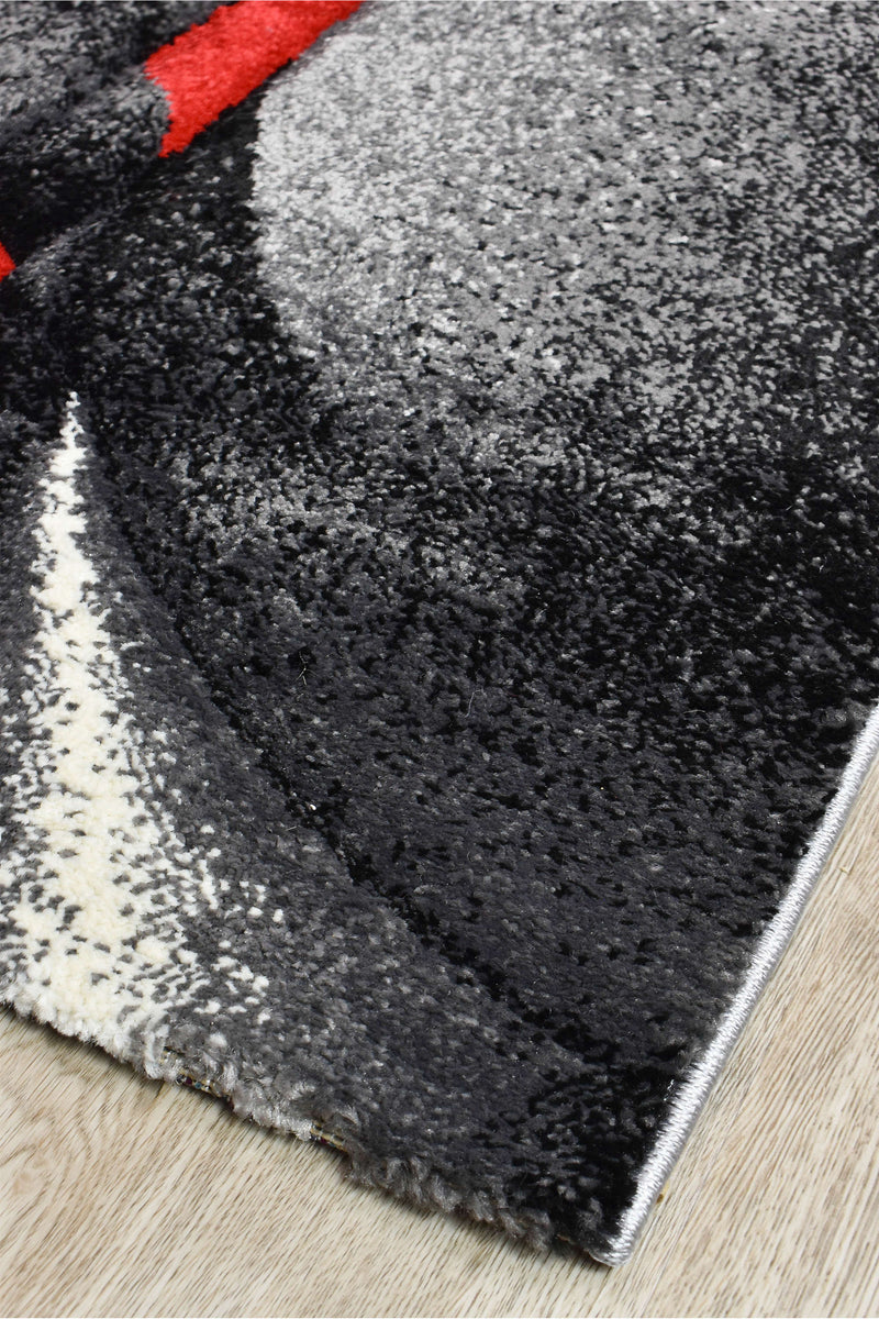 Medieval Red Rug Medieval Antique Grey Red Rug — SydneyRugsOnline