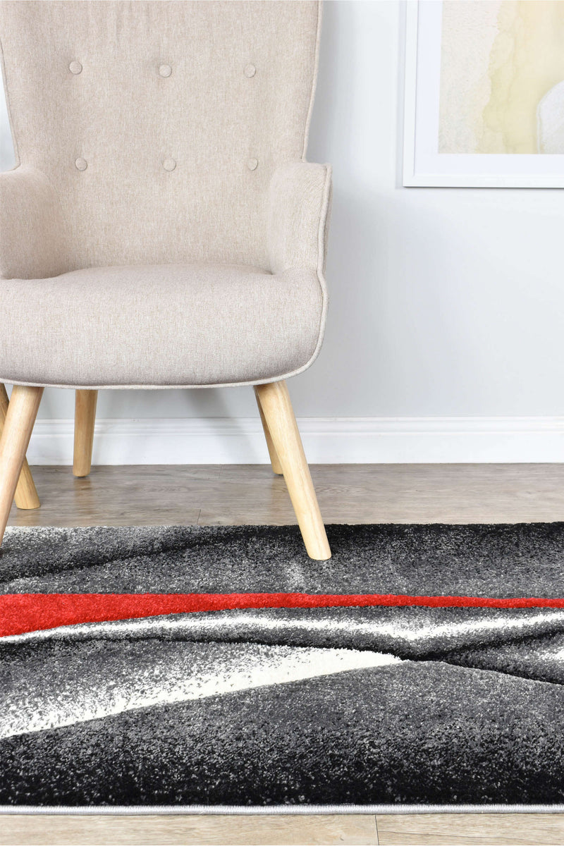 Medieval Red Rug Medieval Antique Grey Red Rug — SydneyRugsOnline