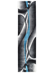 Medieval Antique Grey Turquoise Rug