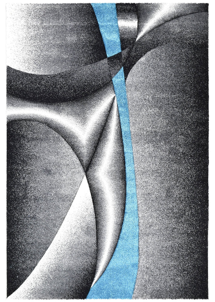 Medieval Antique Grey Turquoise Rug